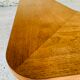 Vintage Scandinavian boomerang coffee table with folding extensions by Samcom, 1960