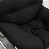 Johan Bertil Häggström Tubular Lounge Chair for Swed-Form, Sweden, 1970s