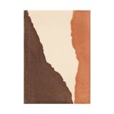 Peinture abstraite sur papier B353 signée eawy