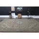 1960s Vintage Persian Handmade Wool Orange Area Rug 280x381