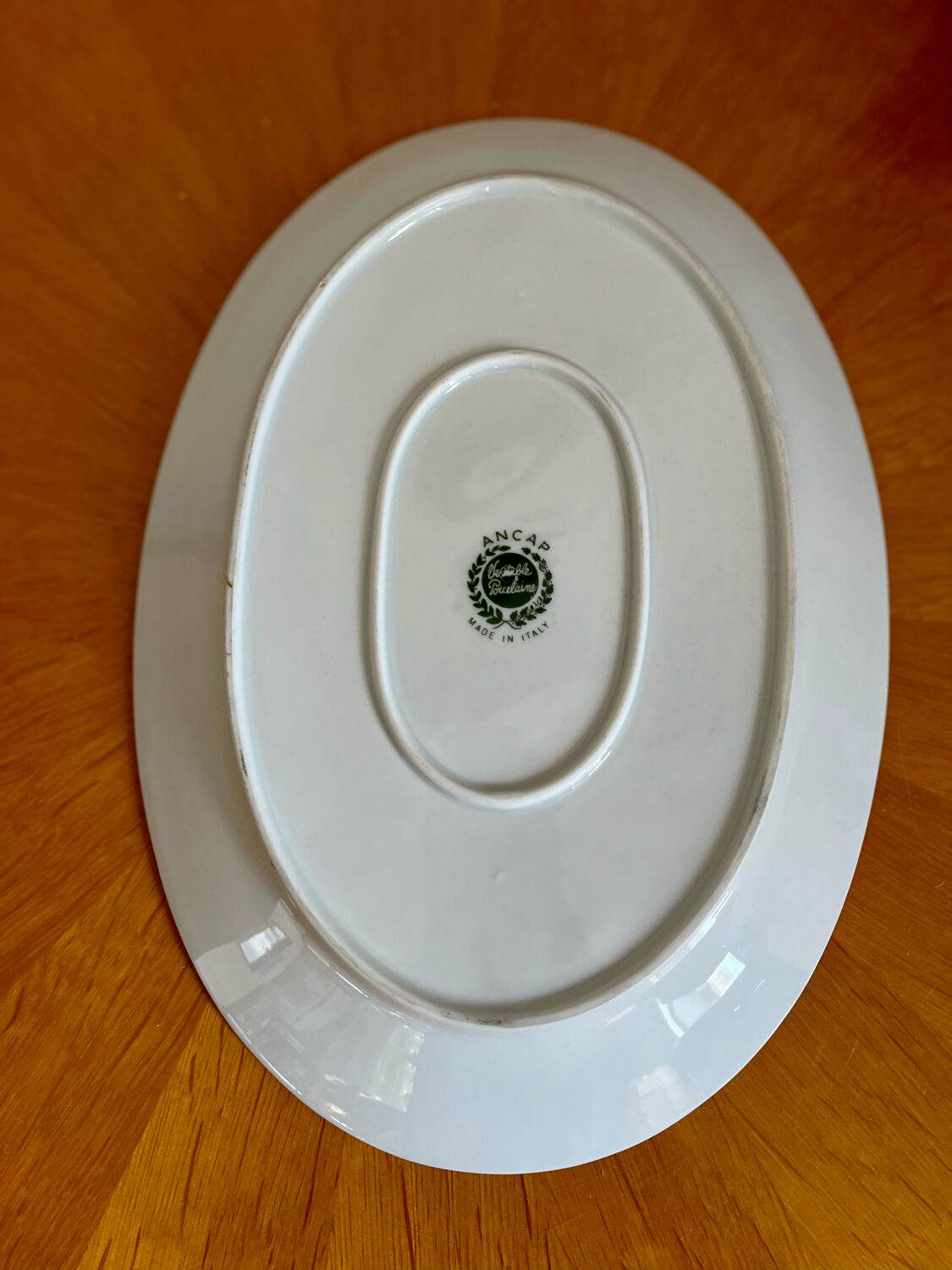 Italian porcelain dish Vintage Ancap