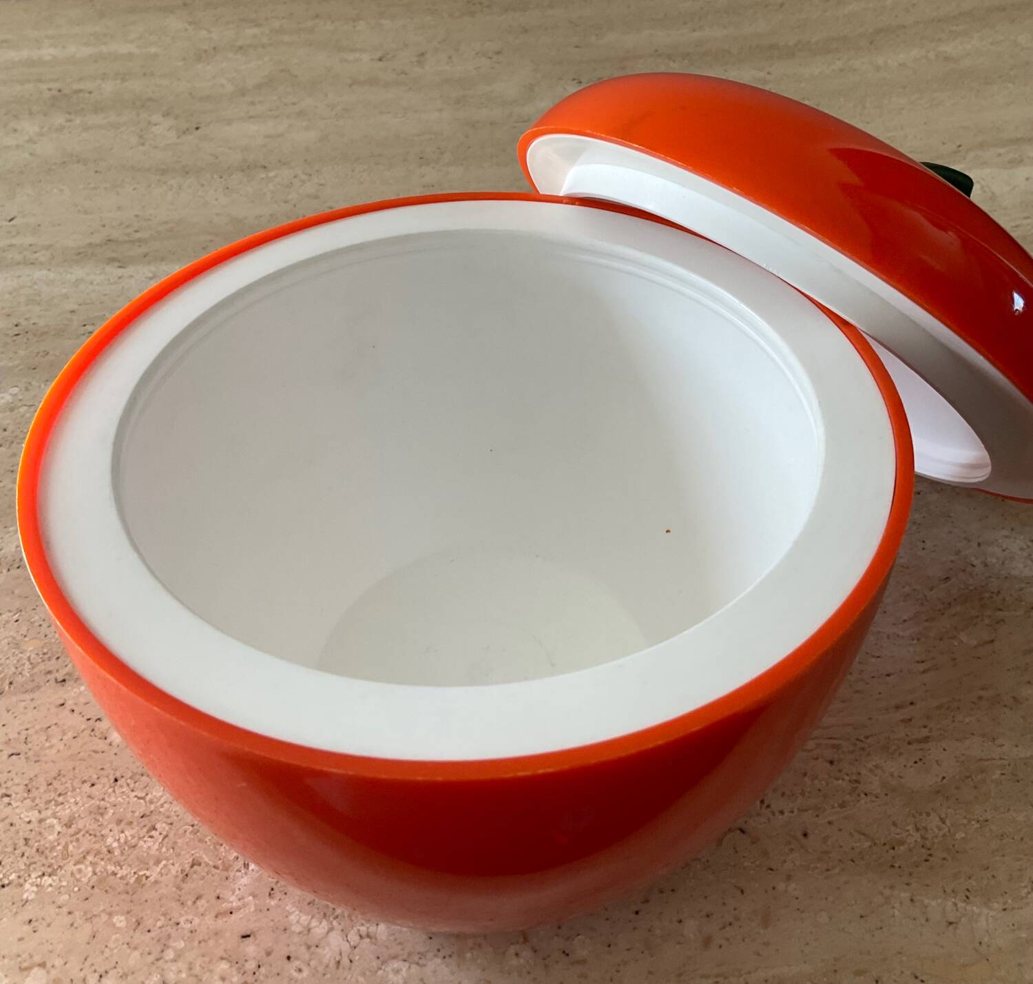 Vintage 70s Apple Ice Bucket