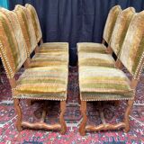 Set of 6 chairs Louis XIV