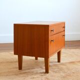 Scandinavian 1960s vintage bedside table / side table
