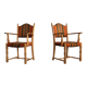 Brutalist dining chairs | vintage chairs | danish