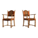 Brutalist dining chairs | vintage chairs | danish