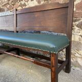 Long brasserie bench