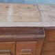 Apothecary or trade cabinet in fir with 53 drawers.