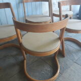 Series of 6 chairs Halfa Baumann 70