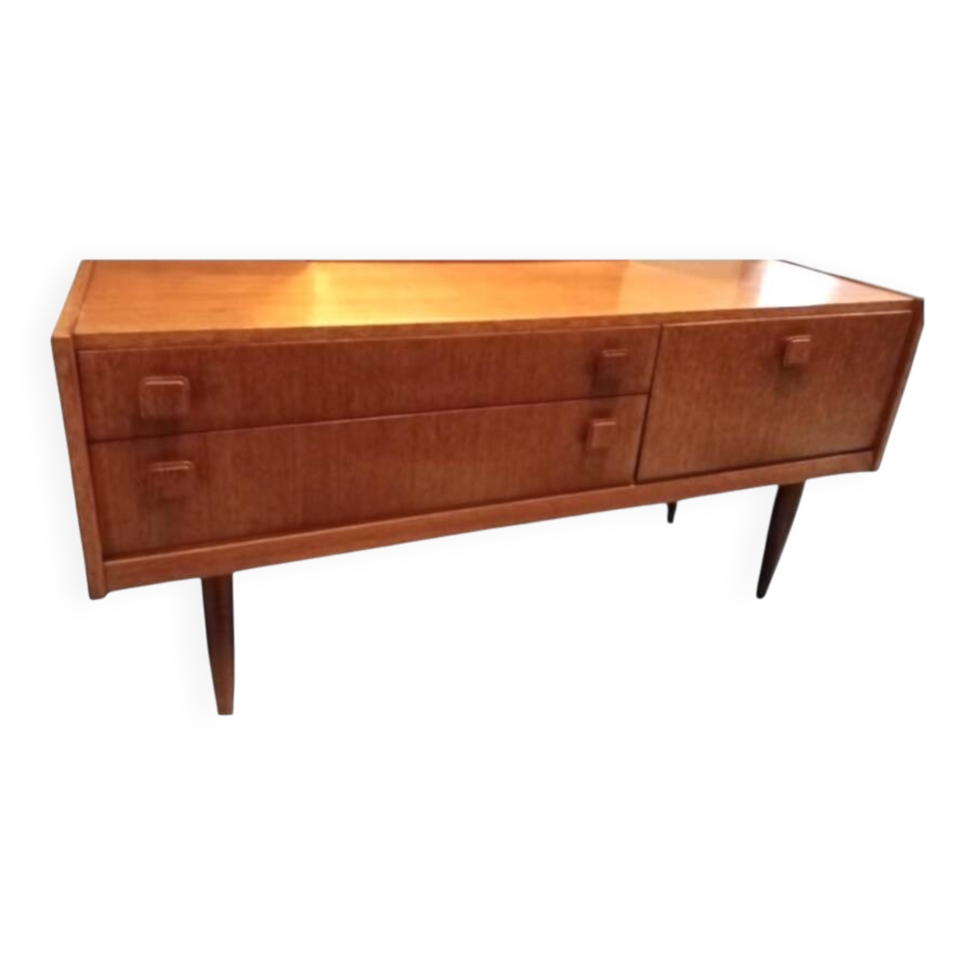Enfilade, Commode scandinave vintage en teck