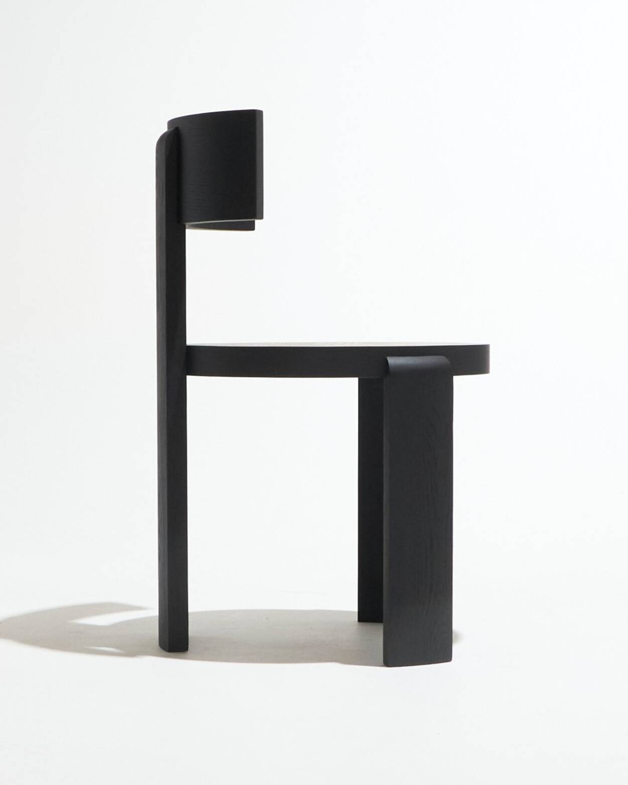 Spina chair in black wood