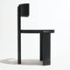Spina chair in black wood