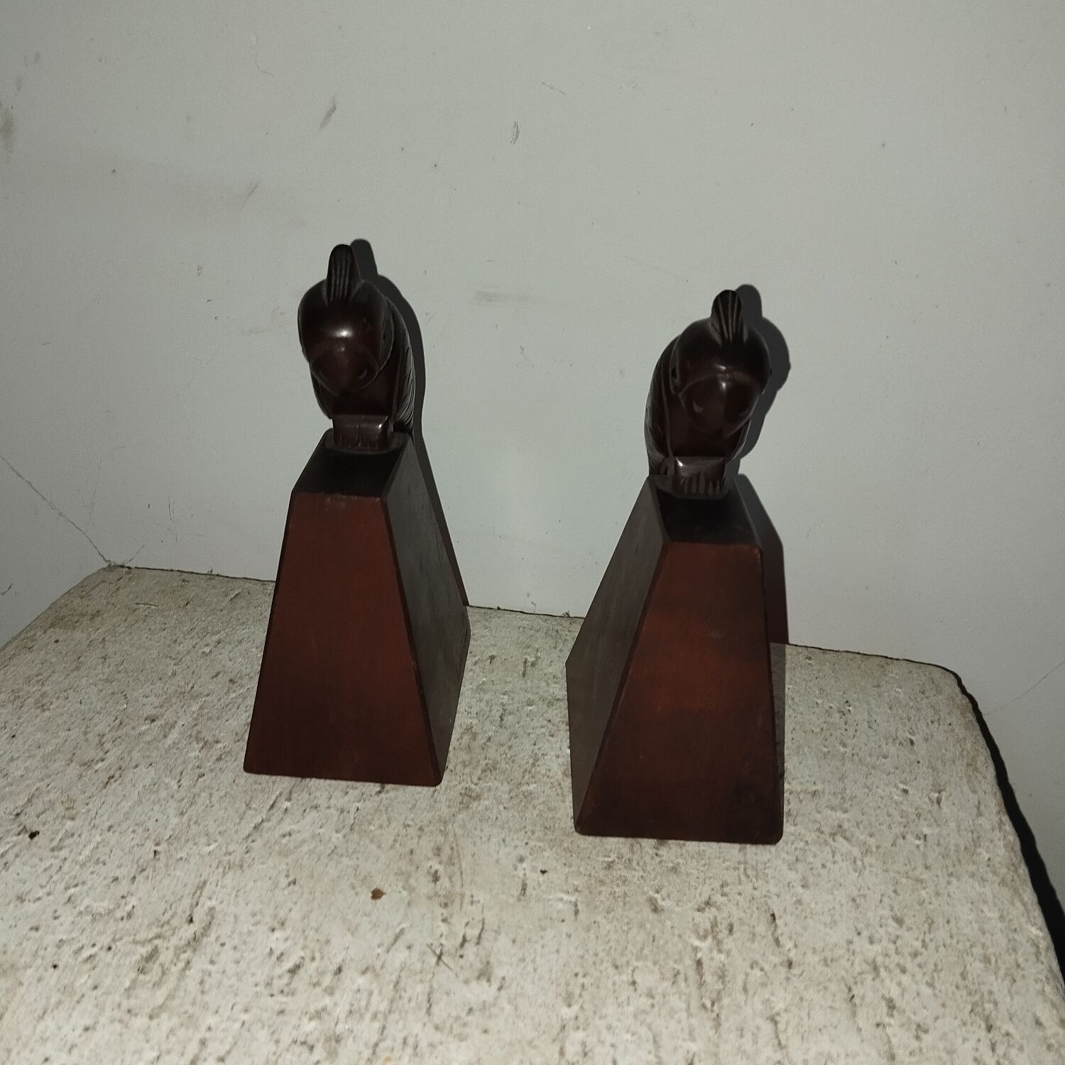 Pair of Dan Karner Art Deco Bookends