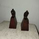 Paire de serre-livres Dan Karner art-deco