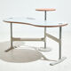 Red rocket desk by Ayse Birsel for Herman miller