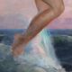 Modern painting signed by Luigi Brignoli, oil on canvas, 1935
