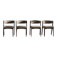 vintage set of 4 danish dining chairs