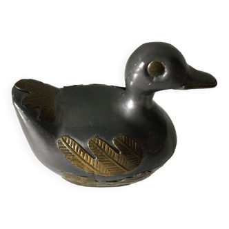 Small metal duck box