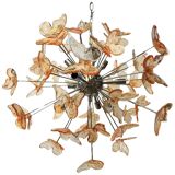 Lustre en verre de Murano