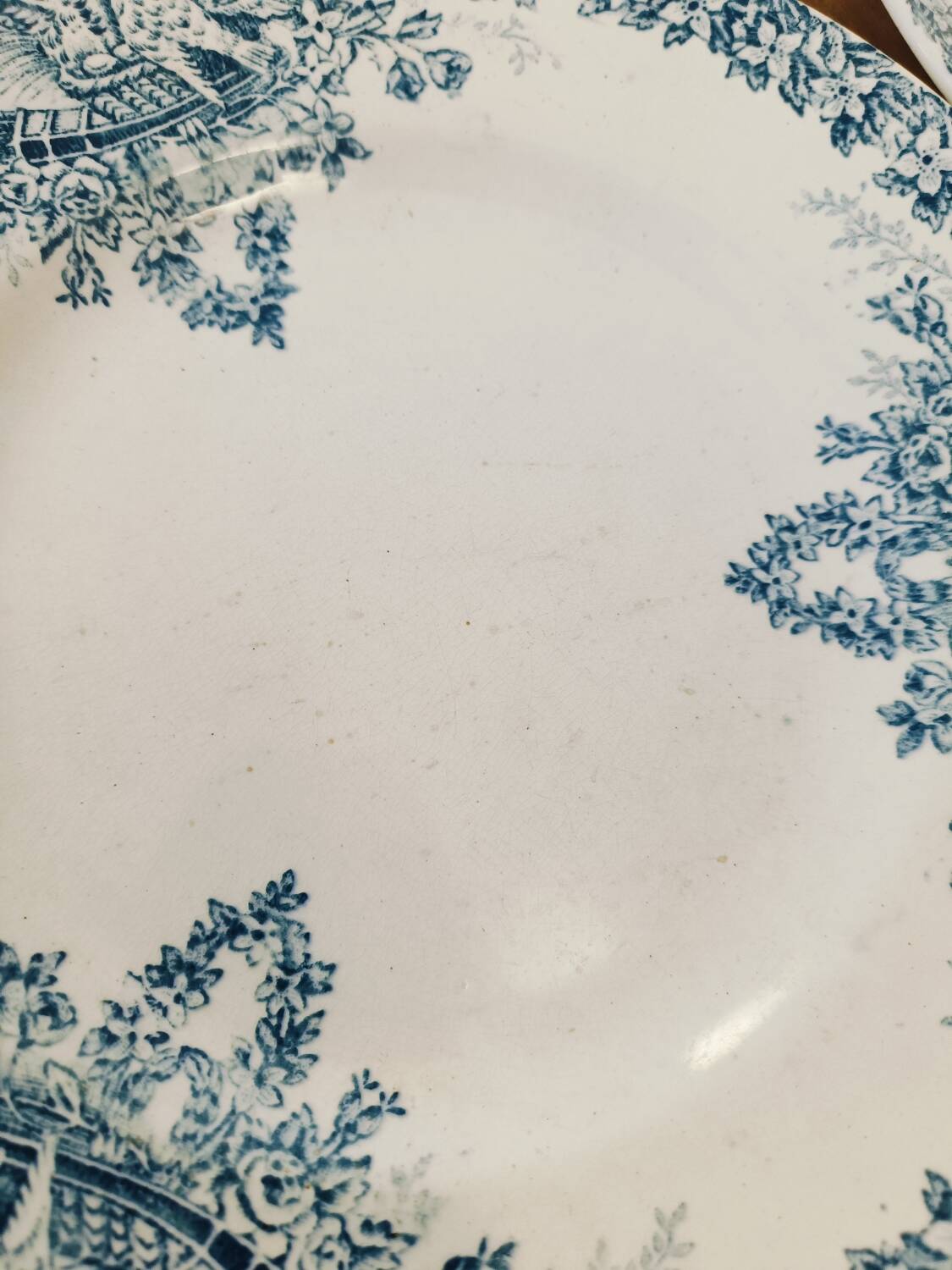 St Amand Lebacqz & Bouchart “Colombier” plates