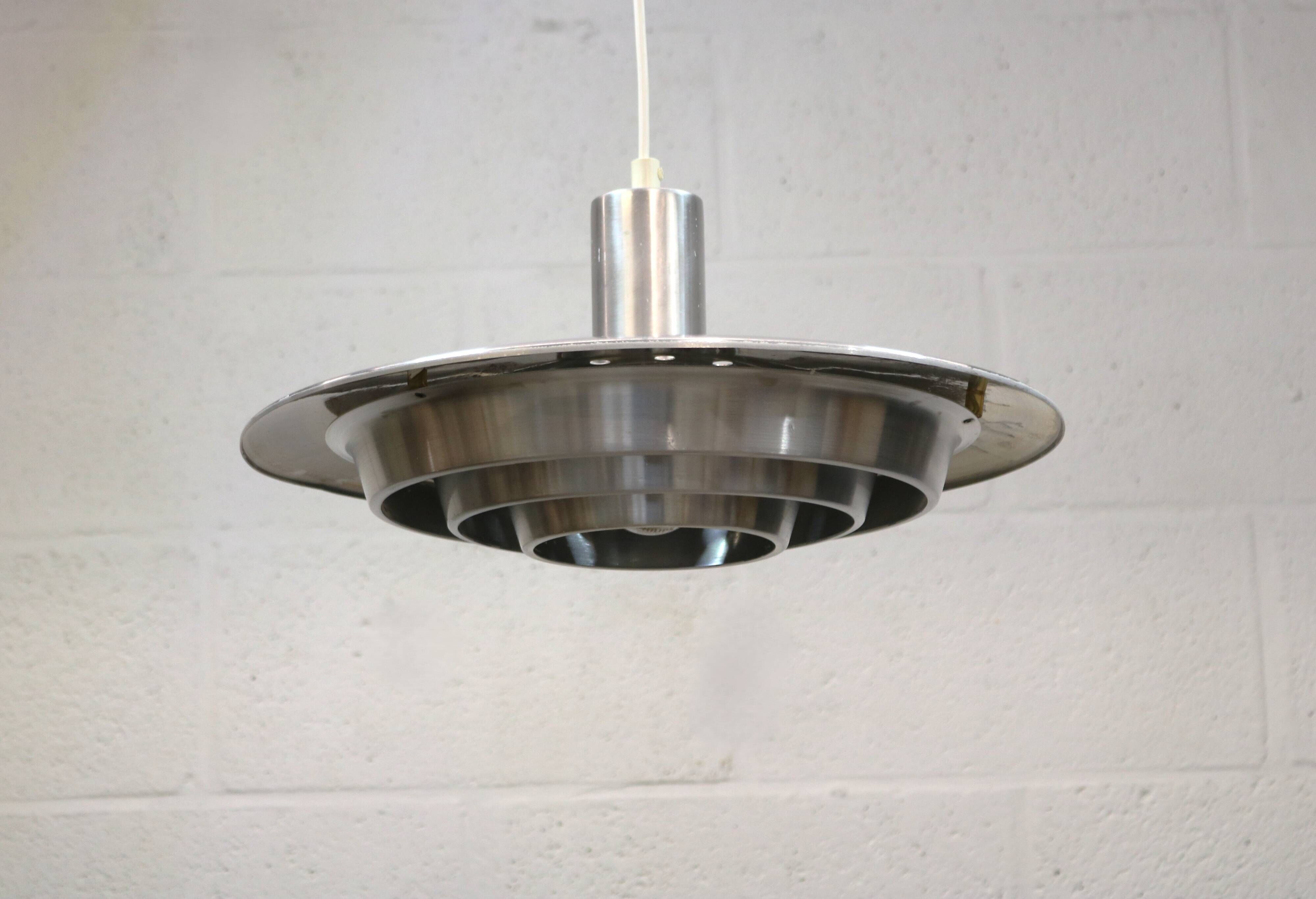 Very rare old Danish design lamp by Teknika model 490  - 60's