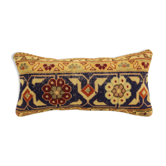 Decorative Throw Pillow, 10x20 Pillow Cover, Bohemian Kilim Pillow.