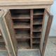 Raw glass cabinet