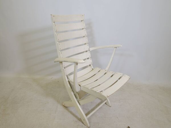 Fauteuil inclinable Mid-Century par Triconfort modèle Riviera, années 1970