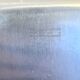 Large rectangular stainless steel and teak dish Braun & Kemmler West Germany 1970