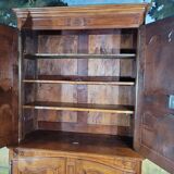 Double-body sideboard in cherry wood, Louis XV period