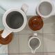 Vintage coffee set Tognana 6 cups coffee pot sugar bowl milk jug