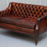 Lutyens' Viceroy leather canapé, circa 1900