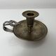 Bronze hand candlestick in the Persian Qajar style France late 19th century