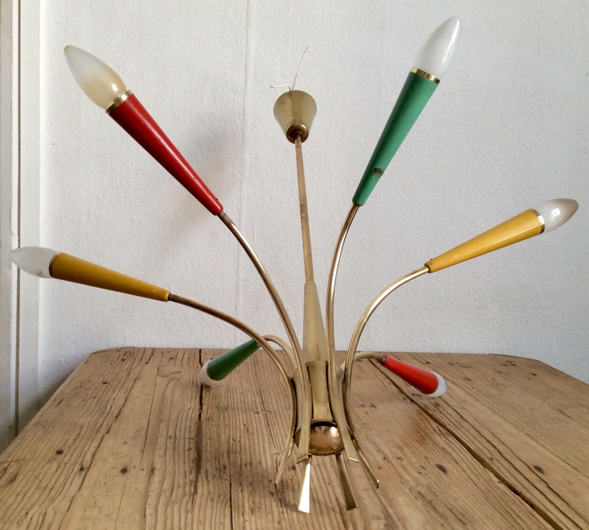 Italian chandelier type Sputnik 50 years