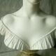 Bust of Josephine de Beauharnais in marble powder, marble base, A.Giannelli