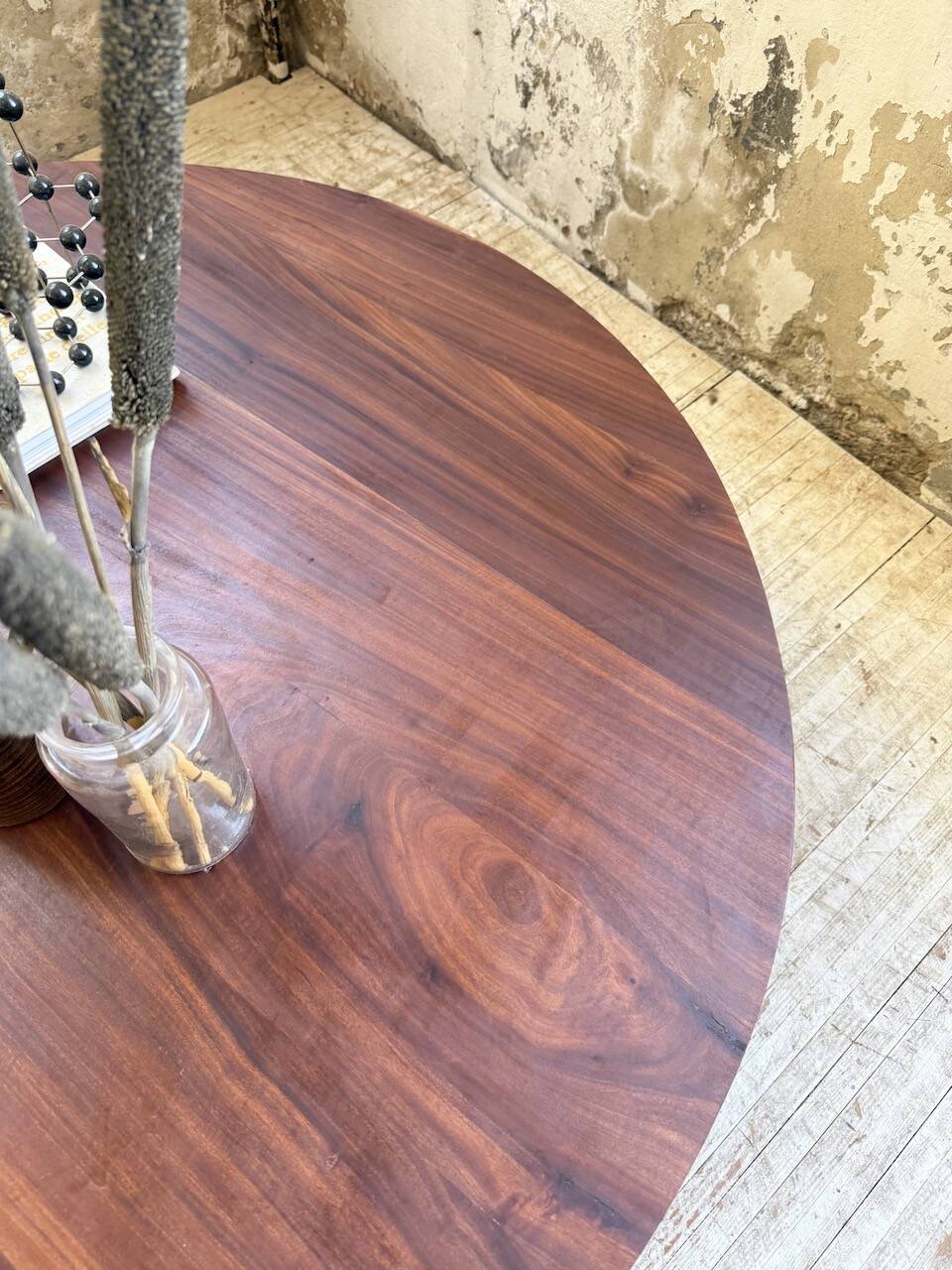 50s round tripod coffee table