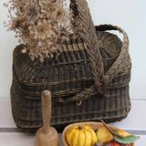 Panier bressan en osier