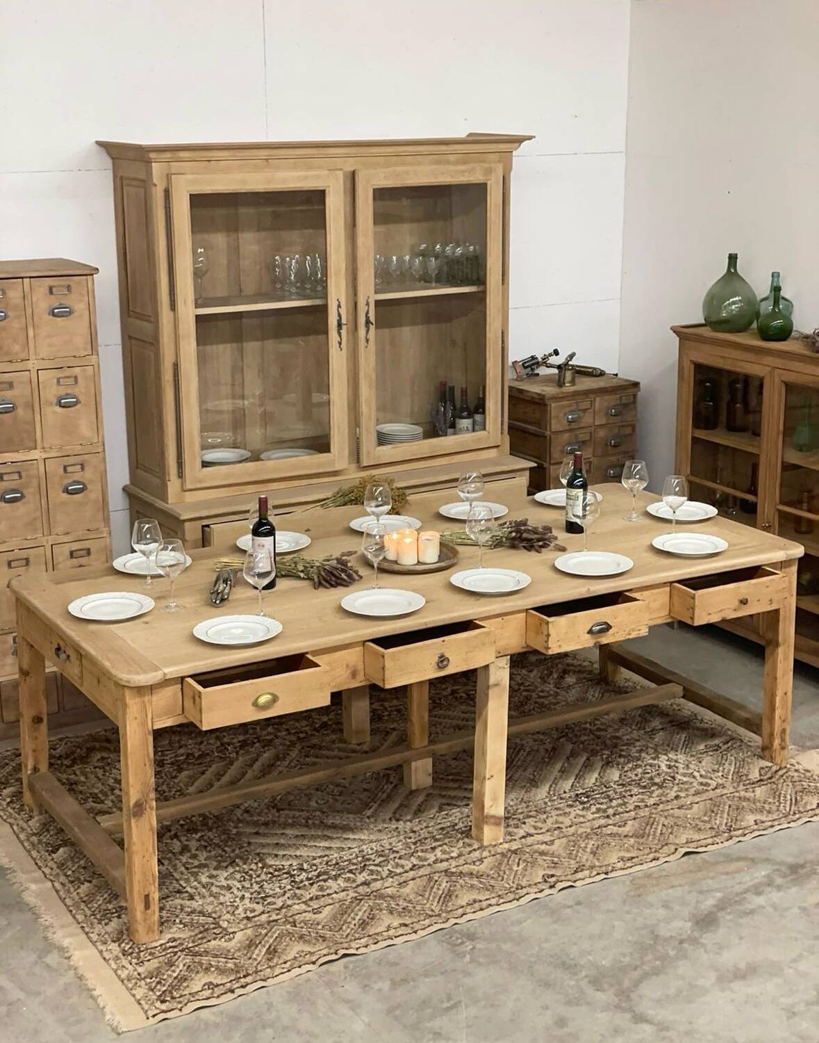 Very large farmhouse table