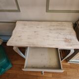 Bleached wood secretary Roche Bobois romantic style