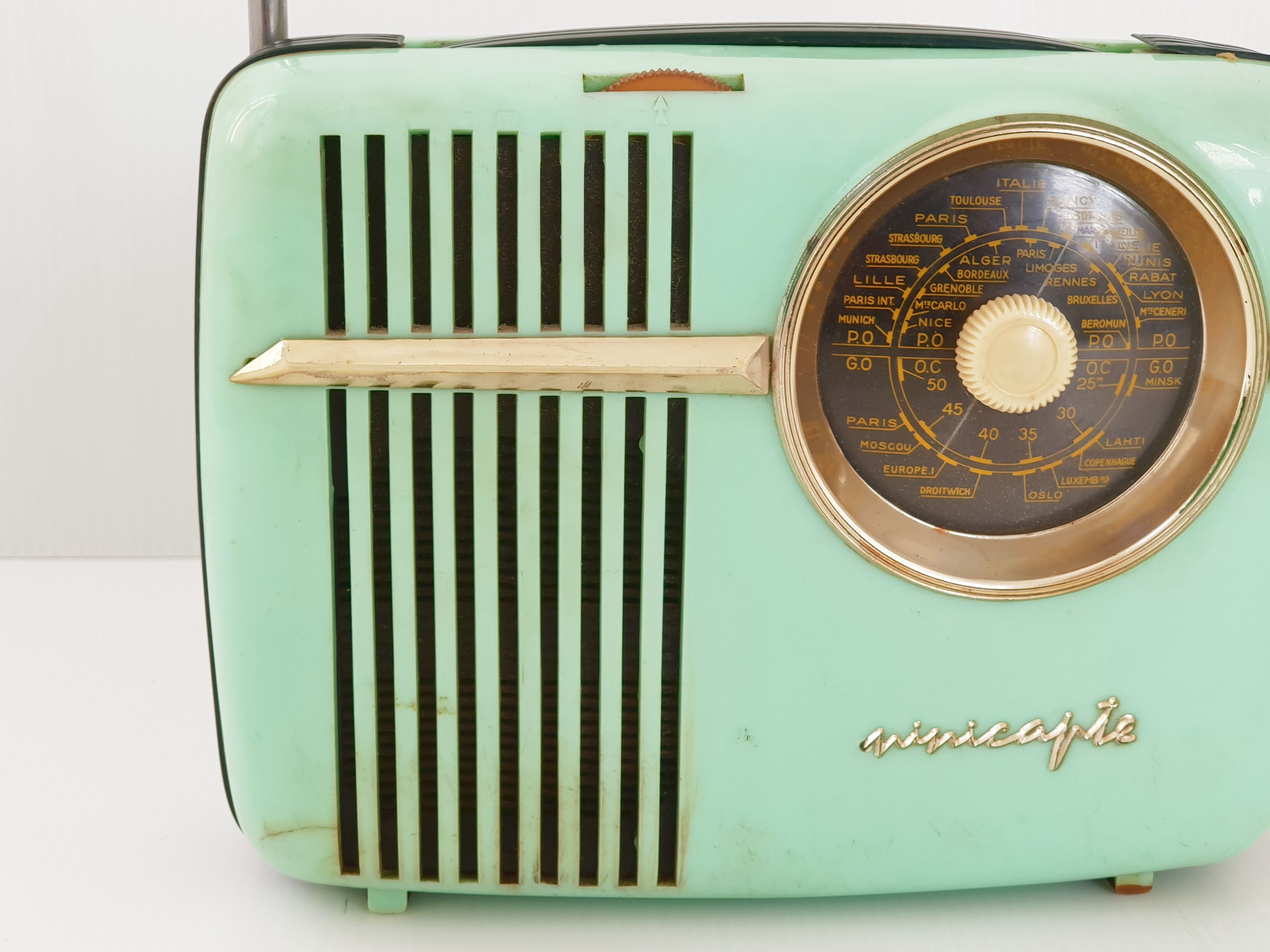 Radio Celard Minicapte vintage 1950