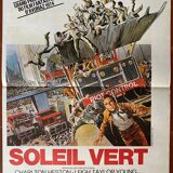 Original cinema poster "Green Sun" Charlton Heston 40x60cm 1973