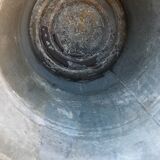 Vintage zinc galvanized steel bucket