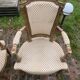 Paire de fauteuil cabriolet Louis 16