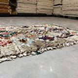 Multicolor fabric rug 135x240cm