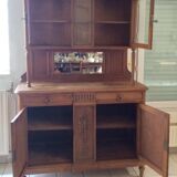 Former solid oak buffet early 20th