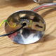 Wall light mounted Lantern old, glass and chrome