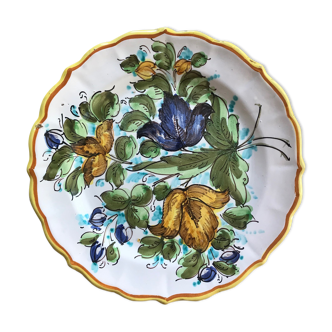 Flower plate to hang