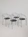4 Silver Moon Chairs / Armchairs by Pascal Mourgue for Fermob 1980