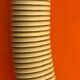 Hebi cream Snake lamp Isao Hosoe for Valenti 1970