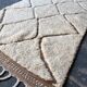 Traditional handmade Moroccan Atlas wool rug 2/3 m